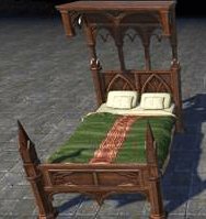 Alinor Bed, Overhang Full - Eso Items