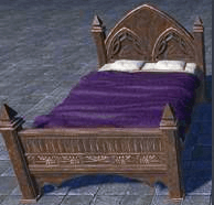 Alinor Bed, Polished Full - Eso Items