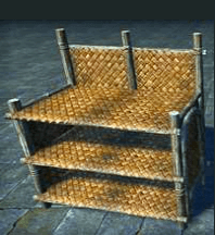 Argonian Bookshelf, Woven - Eso Items